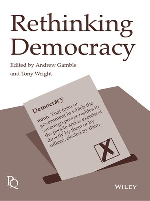 cover image of Rethinking Democracy